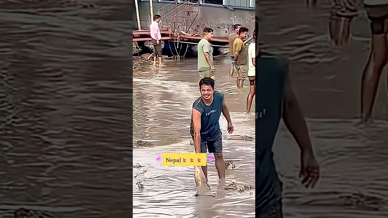 Nepal Flood Crisis! Massive 🙏 Flooding Caught on Camera 🌊😱 #trending #viral #nepal