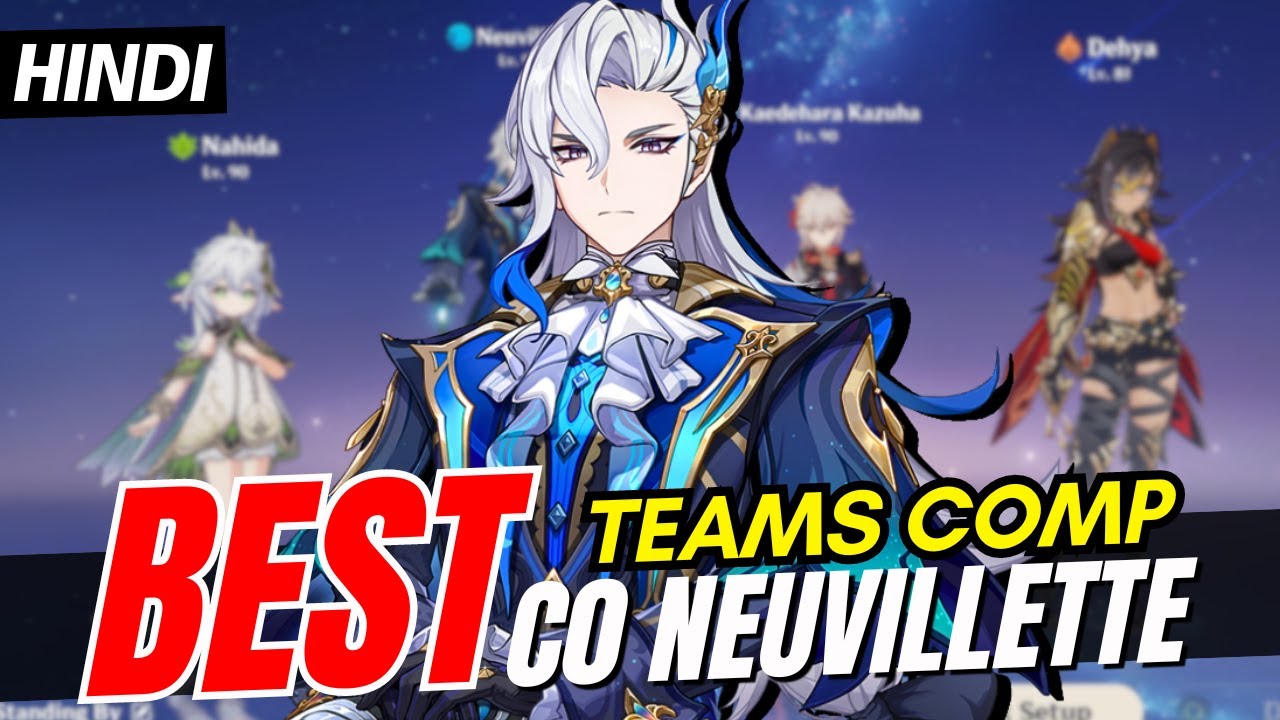 [Hindi] Best C0 Neuvillette Team Comp | Genshin Impact 4.5