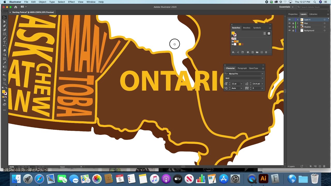 Custom Typographic Art in Adobe Illustrator