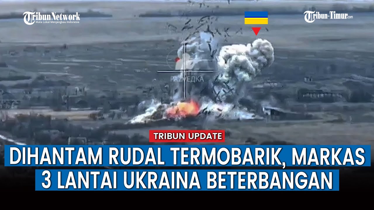 Militer Rusia Serang Titik Pertahanan Ukraina dengan Bom Luncur Kaliber Besar