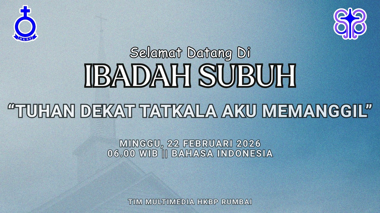 IBADAH SORE ||  22 FEBRUARI 2026