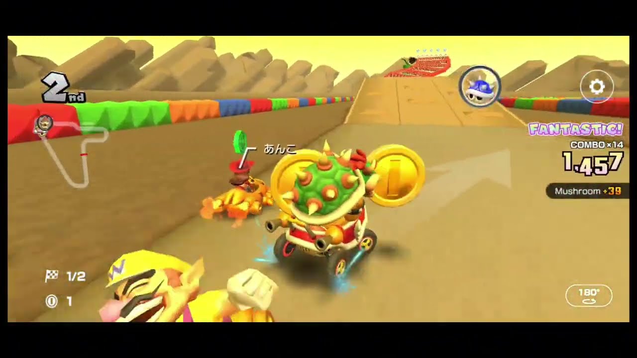 BOWSER IN CHOCO ISLAND | MARIO KART