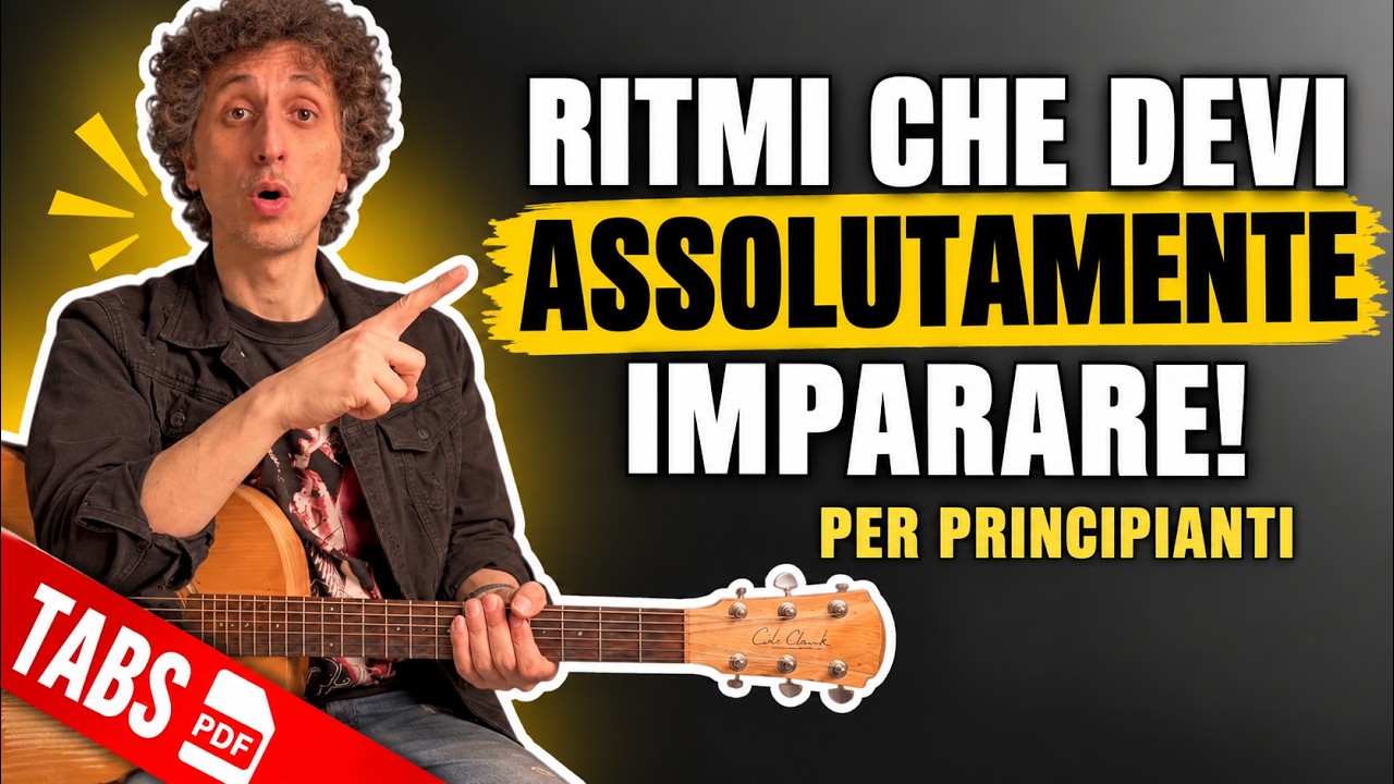 IMPARIAMO a SUONARE la CHITARRA con LA TUA CANZONE (COEZ)