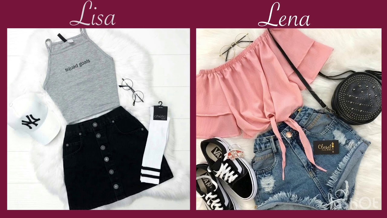 Lisa or Lena 🌸 #24 flat-lays clothes !!!