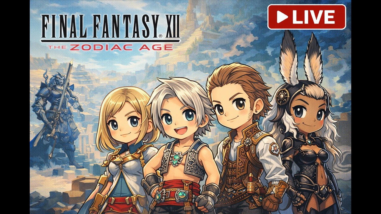 ⚔️【FF12 TZA】イヴァリース散歩旅！寄り道しながらのんびり攻略🌙01