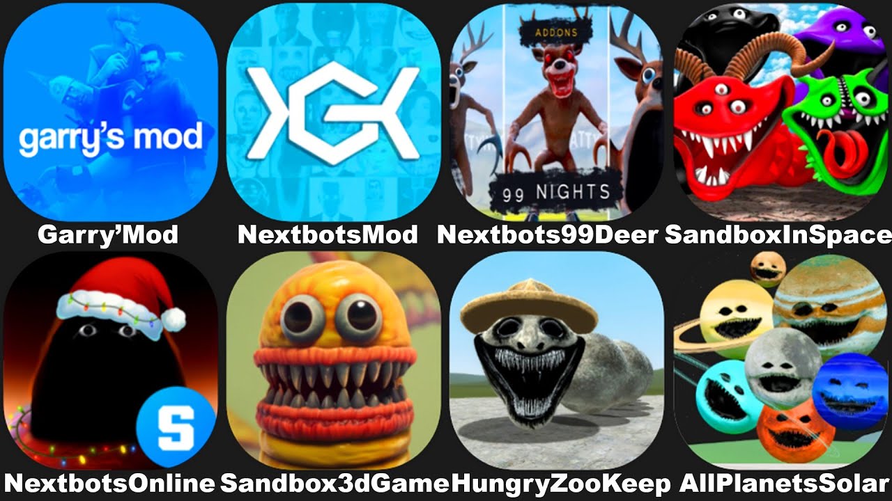 Hungry Worm in NextBots in Playground Mod,Sandbox in Space,99 Nights In the Forest,Hungry Worm,GMod