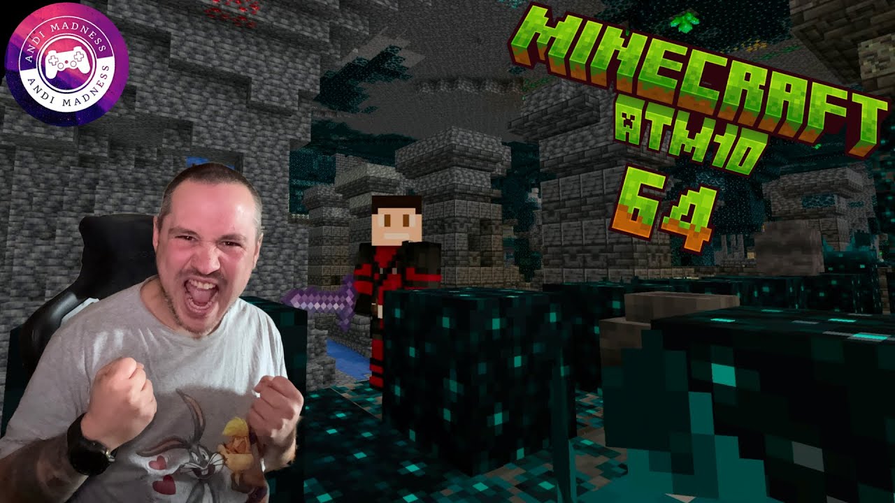 Ich habe den Warden besiegt!!! ⛏️ : Minecraft ATM10 #64