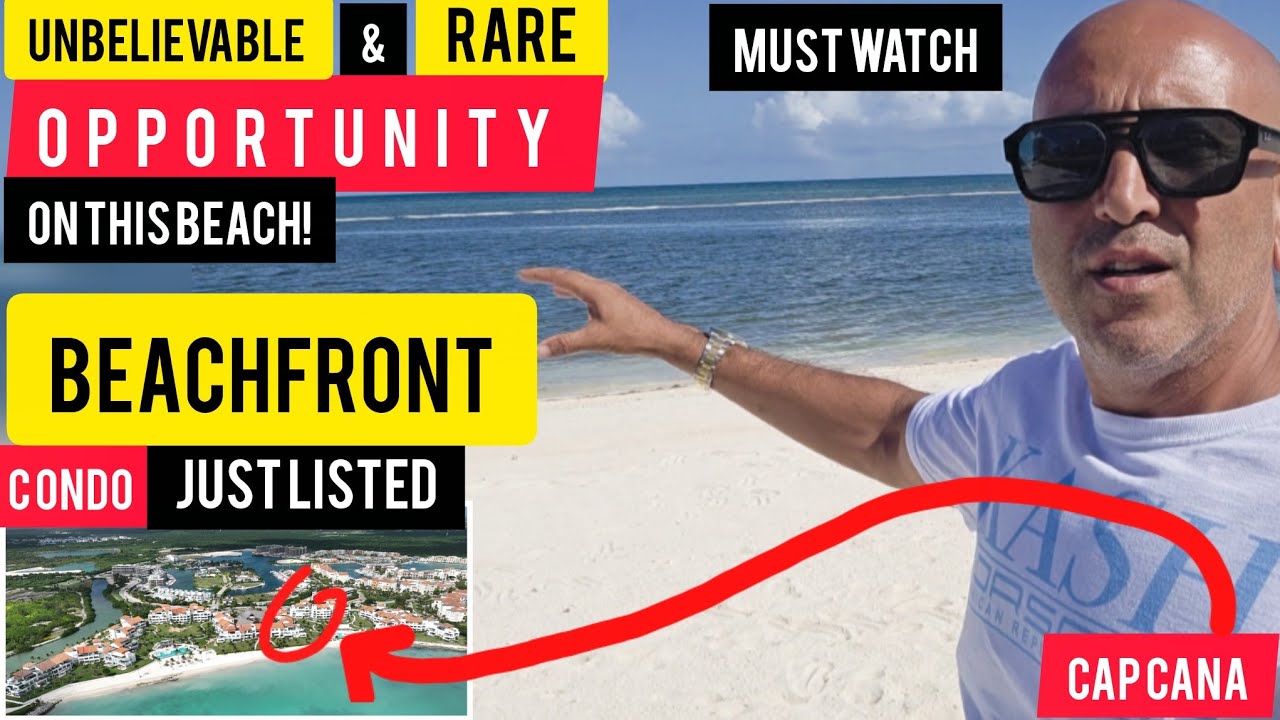 The Best BEACHFRONT CONDO in the DR | Live on This Beach | Condo For Sale | CAP CANA | by KASH
