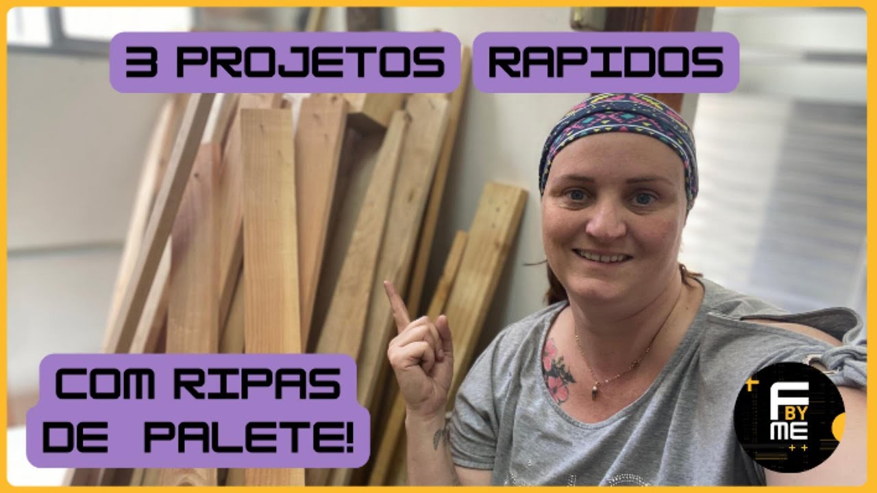 3 Ideias Rápidas com Paletes | Projetos Fáceis e Criativos para Fazer em Casa