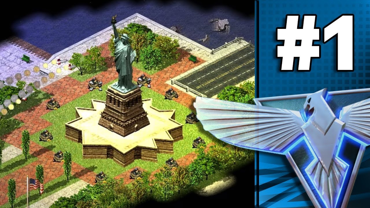 Red Alert 2 - Allied Campaign - Mission 1 - Lone Guardian - Hard