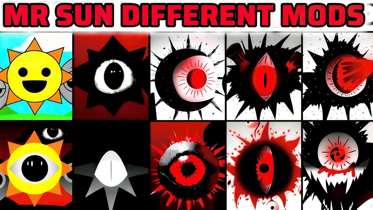 Incredibox - Sprunki but Only MR. SUN in ALL different mods - #Part47