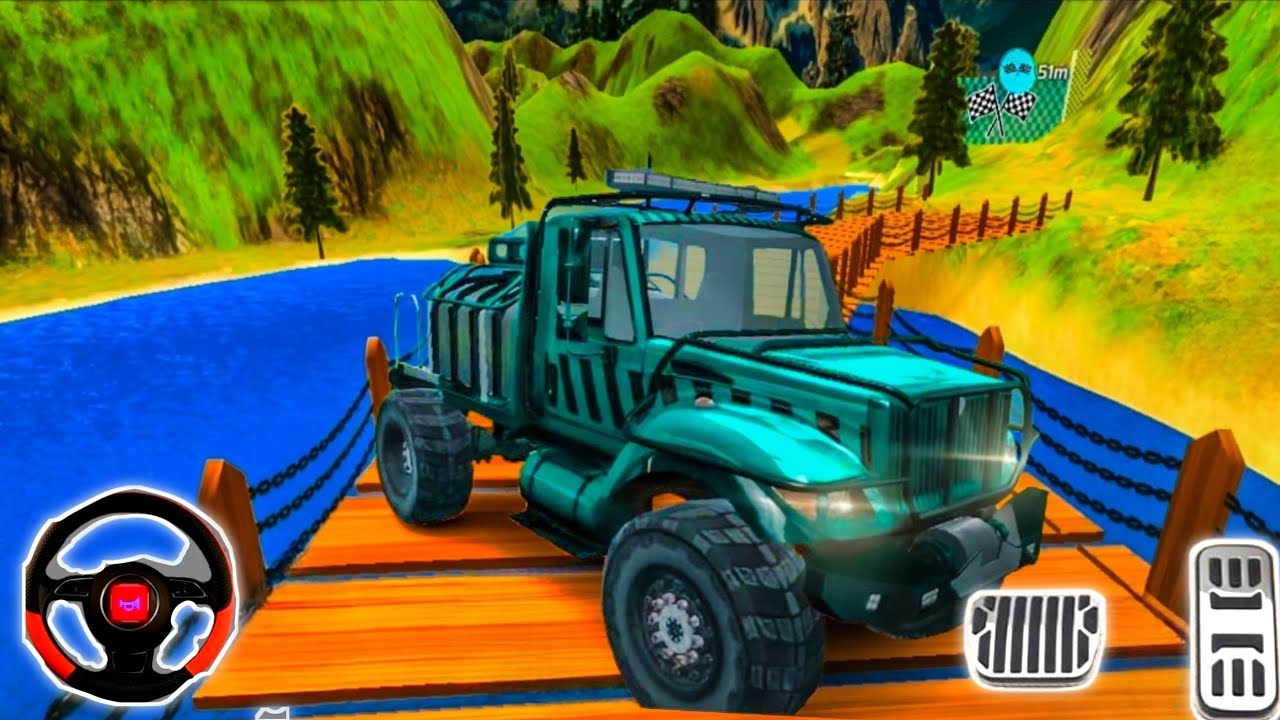 Extreme Offroad Jeep Hill Climb Challenge | Tight Turns & Slippery Slopes | Android Gameplay #1