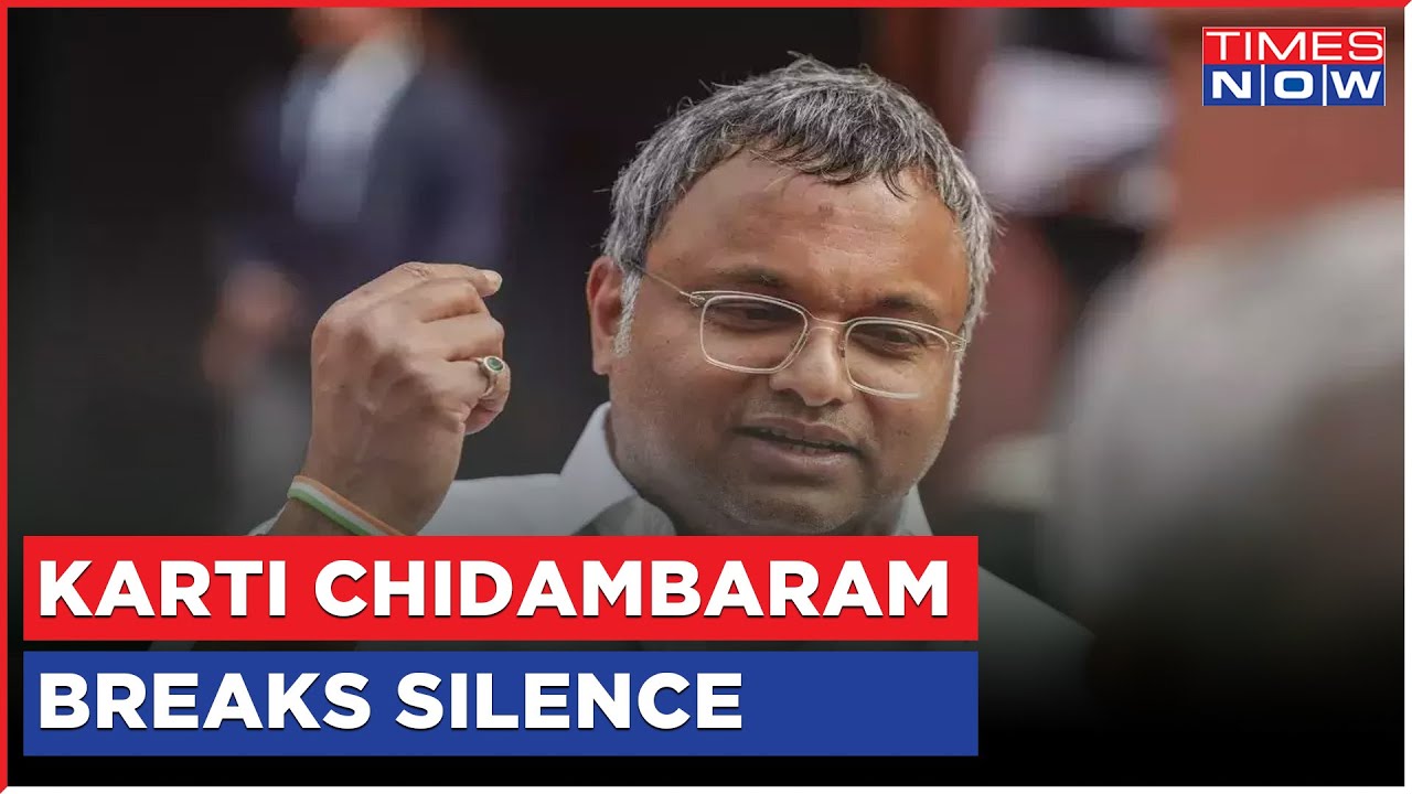 Karti Chidambaram Breaks Silence After Show Cause Notice, Says 'Deliberately Distorted My Words'