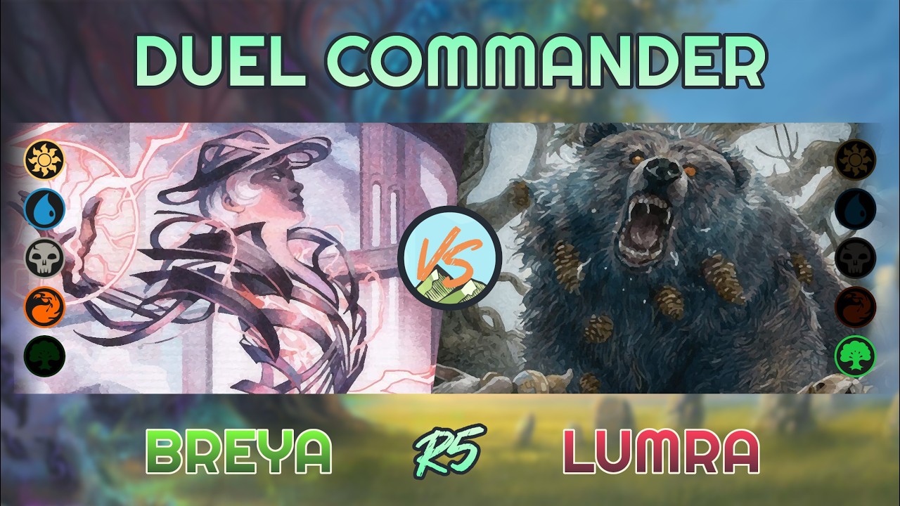 Breya vs. Lumra - CLASH OF COMMANDERS II -  R5 - Duel Commander│MTG│bitzelberg