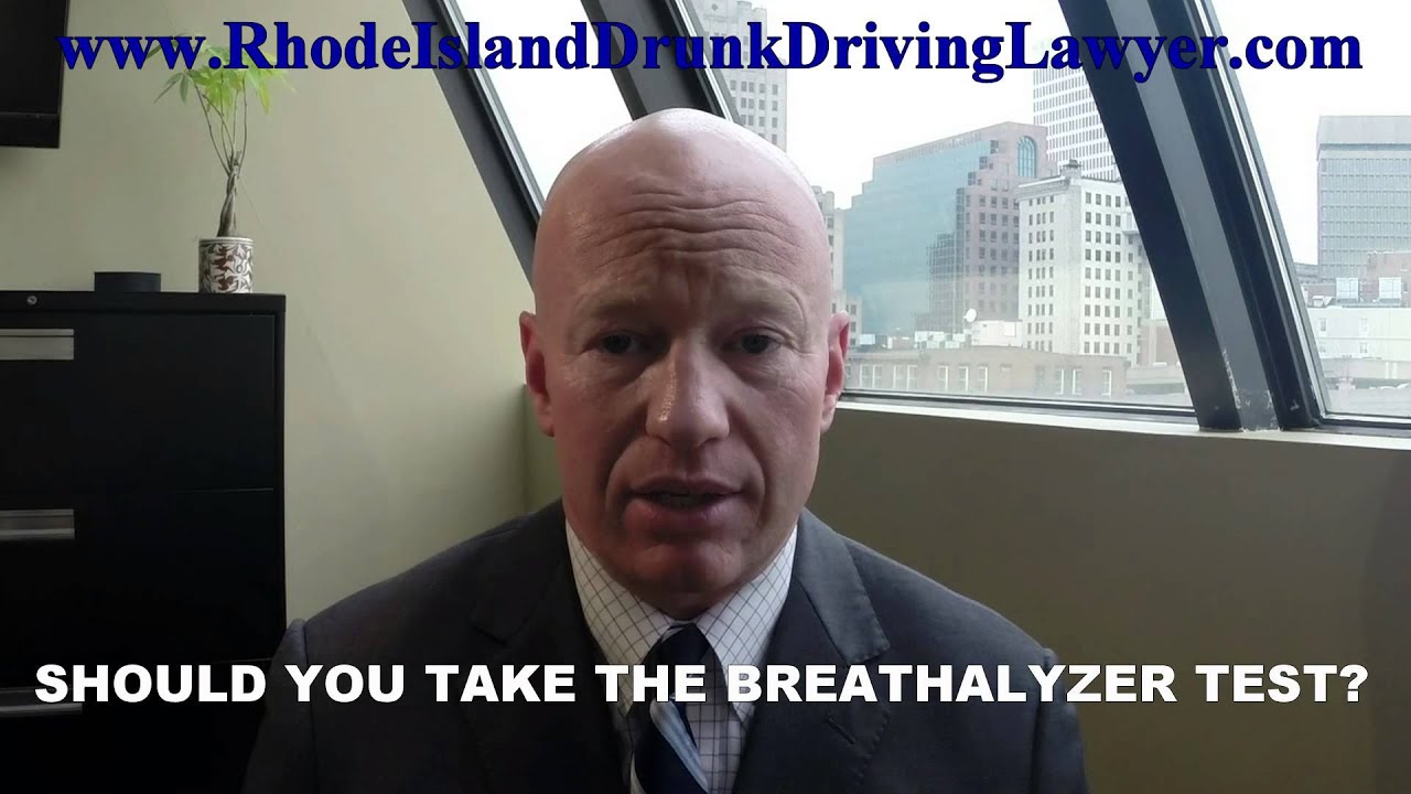 Rhode Island DUI Attorney Joshua Macktaz DUI Advice Part 2-Should you take the Breathalyzer Test?