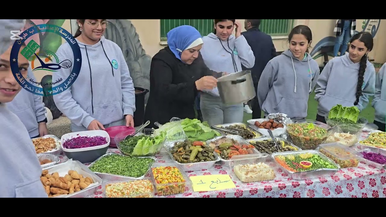 كريسمس ماركت بالمدرسة الاعدادية ب طرعان 2024
