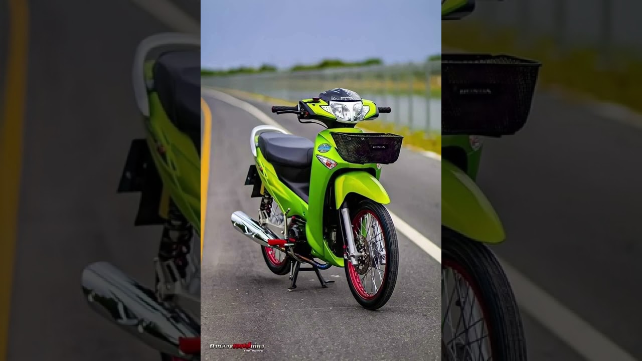 Wave125i บังลม ต.ร.อ คัดพิเศษ [เวฟ125i แต่งสวยๆ ประเทศไทย] เพลงแดนซ์ เบสนุ่มๆ ep 115