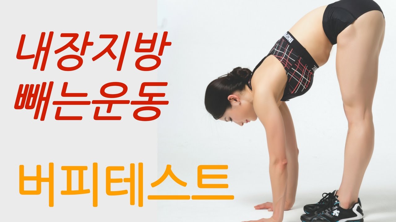 내장지방 빼는 운동 -  버피 테스트 ㅣ 버피 제대로 하는 법