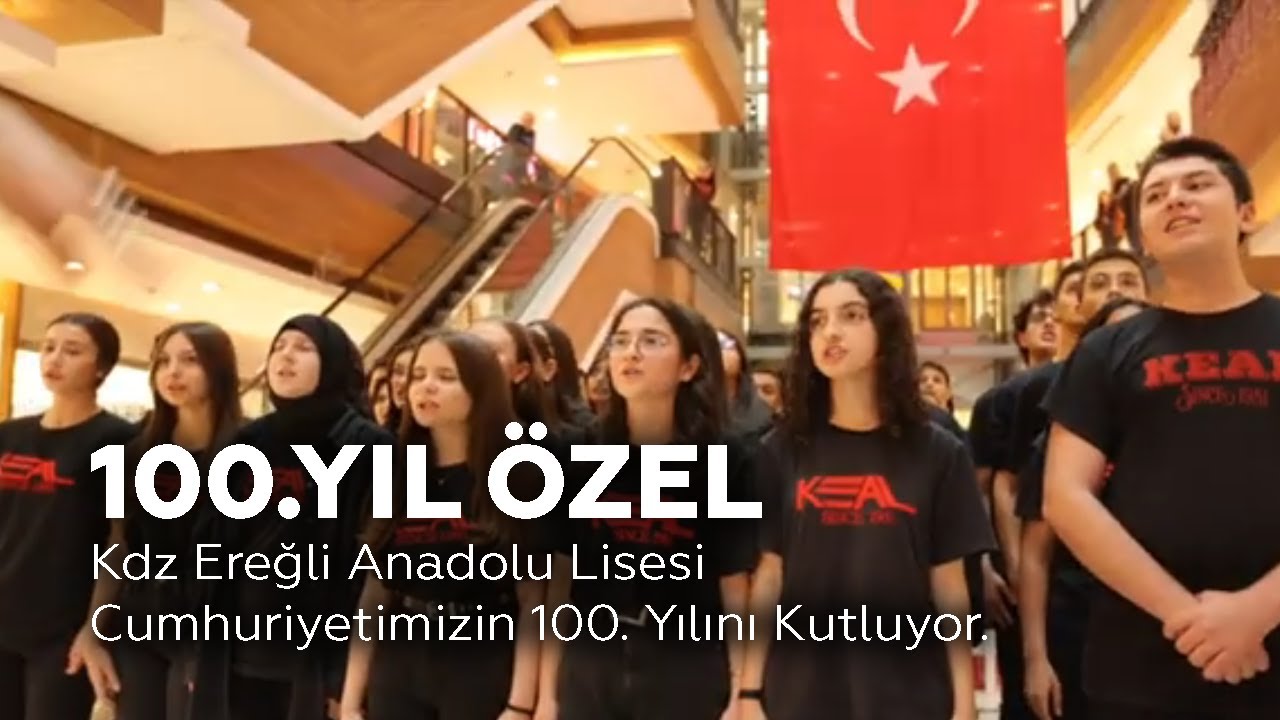 KEAL - Kdz Ereğli Anadolu Lisesi Cumhuriyetimizin 100. Yılını Kutluyor.