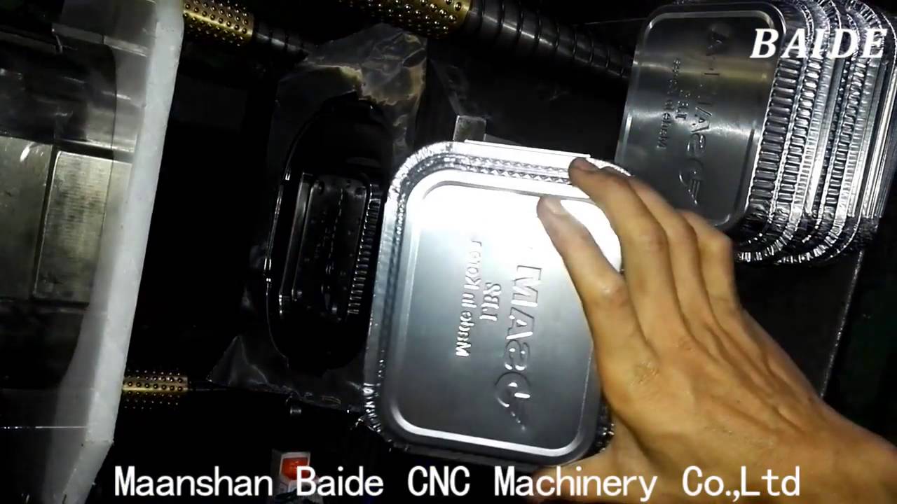 Tin-foil food container, Aluminum foil food container mold testing