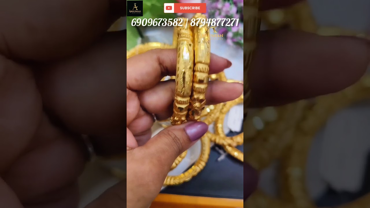 1.5 Gram Gold Plated Jewellery | Gold Plated Jewellery | Abhushan Jewellers T1299 #shorts #jewellery