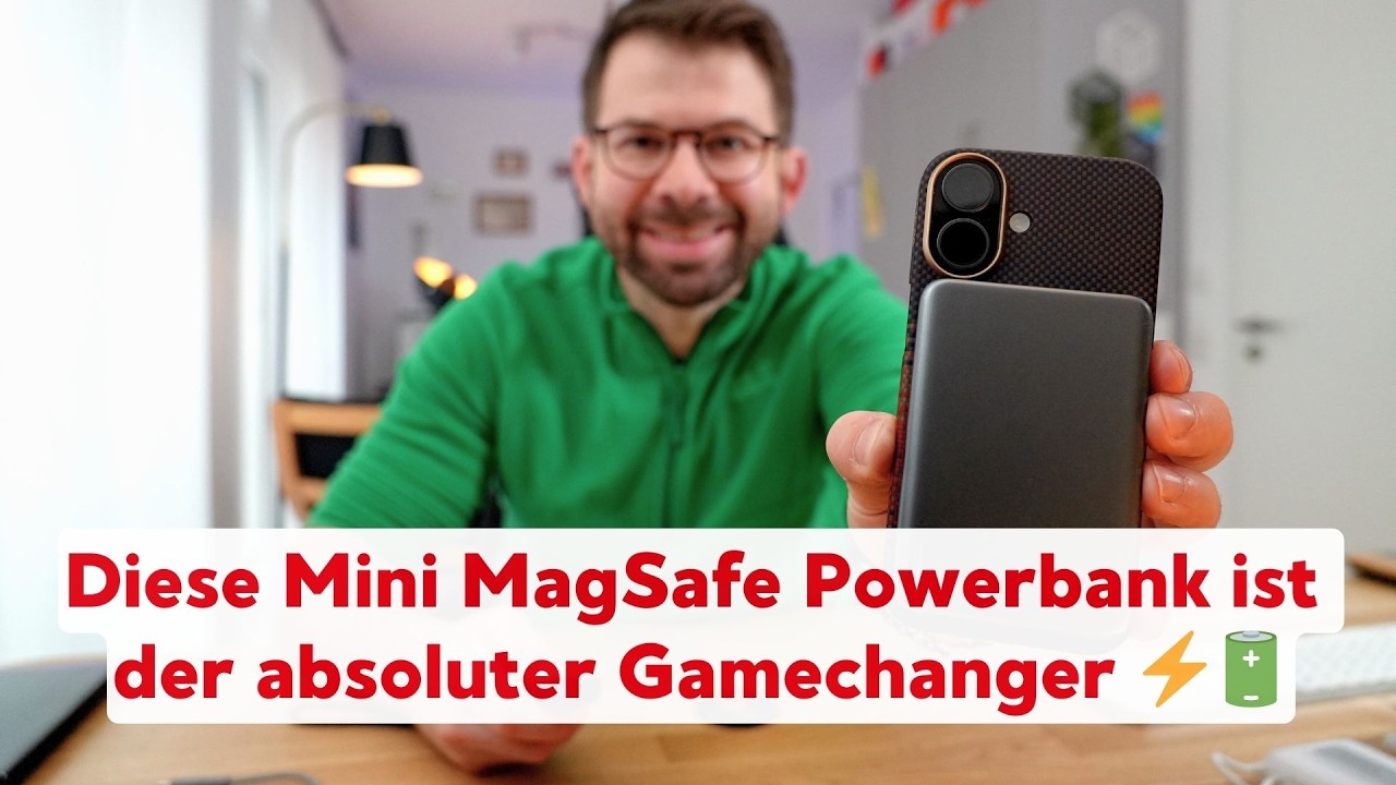 Ich habe mich getäuscht! ⚡ Warum ich die LISEN MagSafe Powerbank jetzt jeden Tag dabei ist 🔋