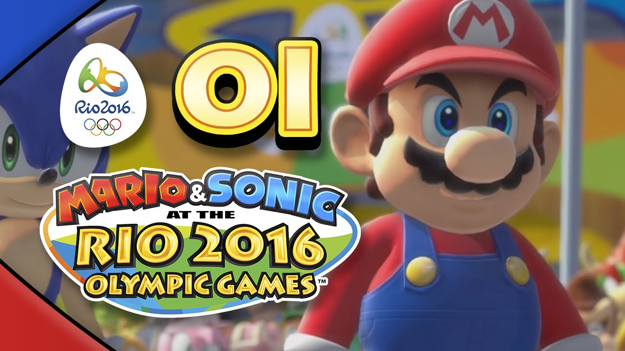 Mario and Sonic at the Rio 2016 Olympic Games for Wii U: Part 01 - Football (4-Player)