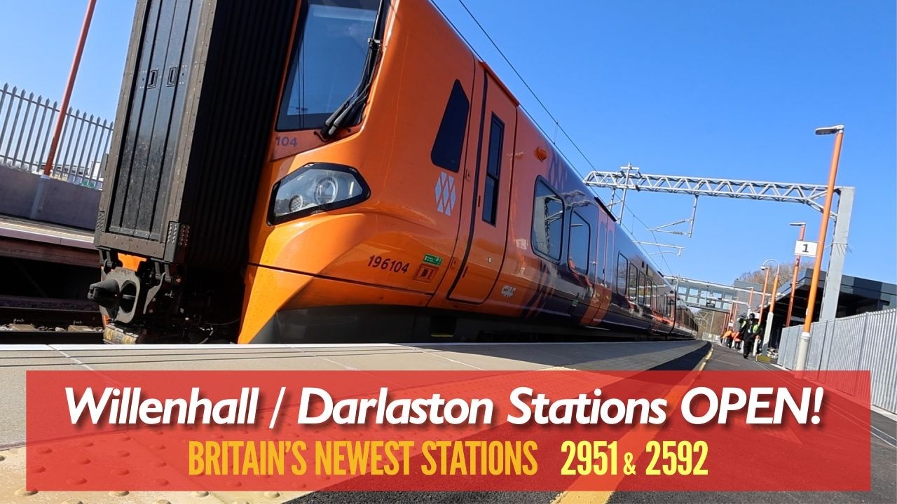 The New Willenhall and Darlaston Stations are OPEN!