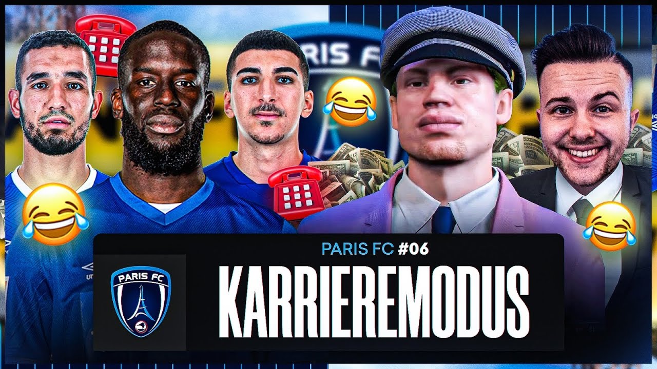 MEGA LACH FLASH 😂 TELEFONAT mit NEUZUGÄNGEN 🤣🔥 FIFA 22: Paris FC Karriere #6