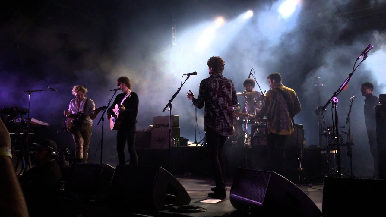 THE KOOKS - Sofa Song  w/ Van McCann Melbourne 24/1/2015 Sidney Myer Music Bowl