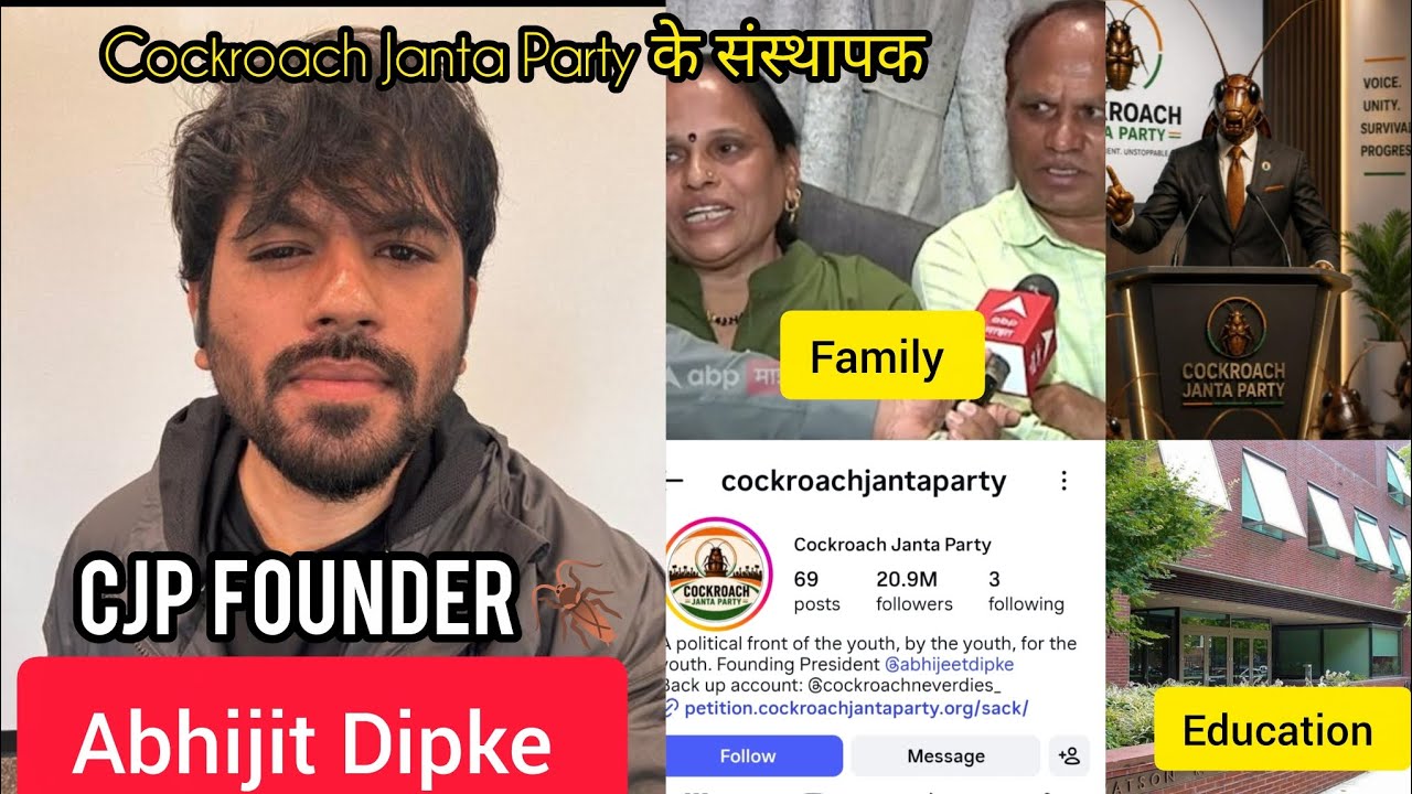 Abhijit Dipke Biography: Lifestyle, Age, Family, Girlfriend, Cockroach Janta Party, House, Net Worth