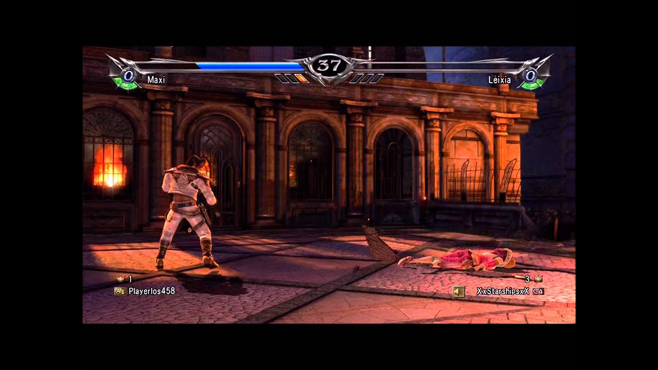 Soul Calibur 5 Ranked match Commentary Maxi Vs Lexia