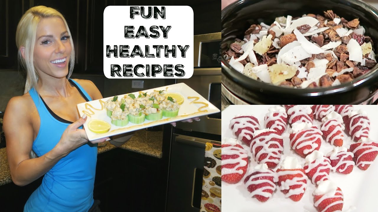 Homemade Granola, Chicken Bites, & Frosted Strawberries | Cooking with Buffbunny