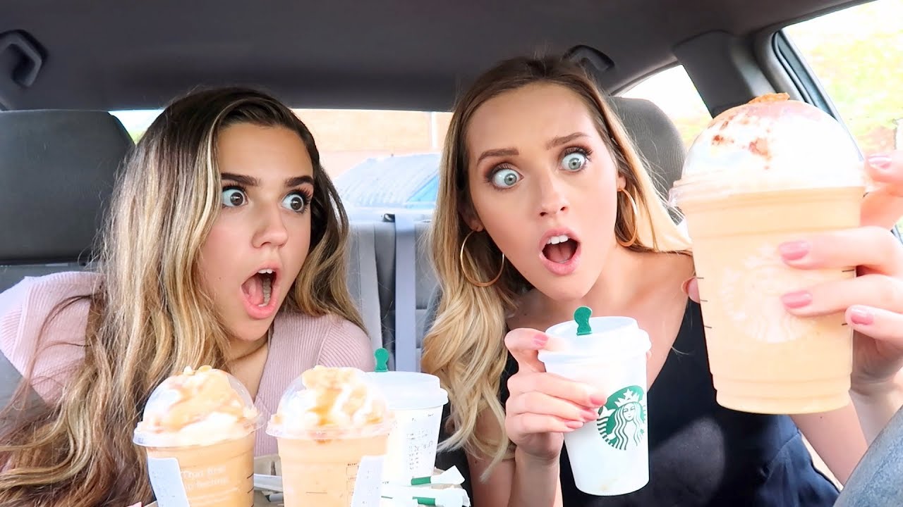Trying FALL SECRET MENU items