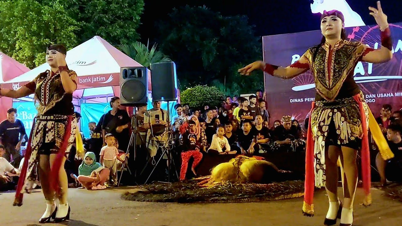 ENAK BANGET‼️ LINTANG ASMARA VERSI JATHIL CANTIK MAHARANI DAN RARAS LIVE ALUN ALUN PONOROGO