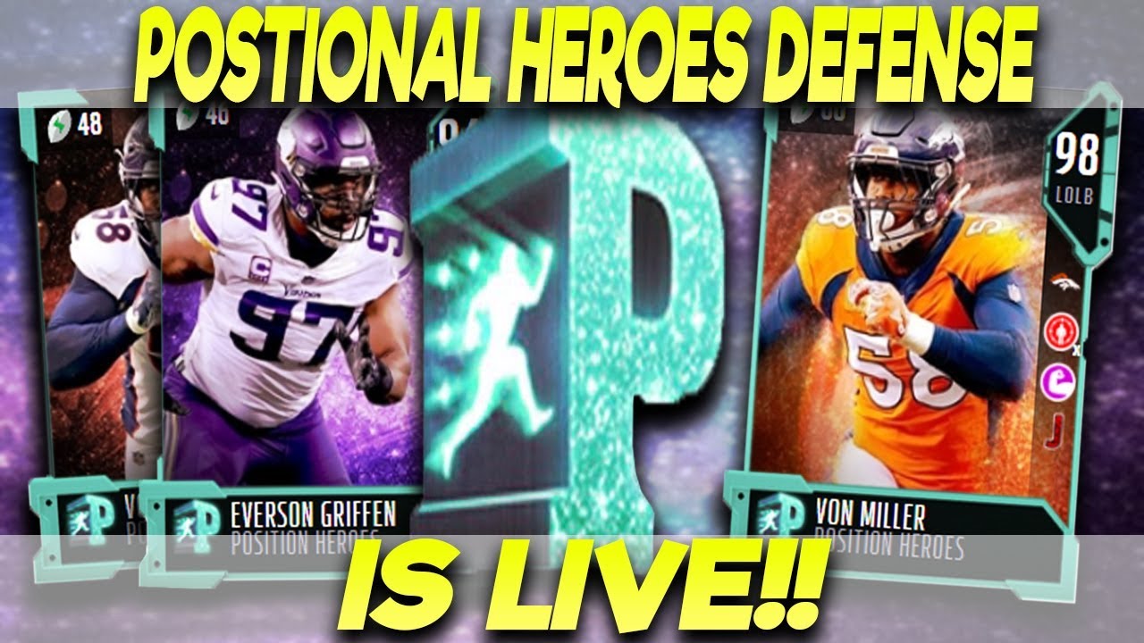 MUT 18 POSITION HEROES! FREE 94 OVERALL! DEFENSE IS LIVE!!| MADDEN 18 ULTIMATE TEAM