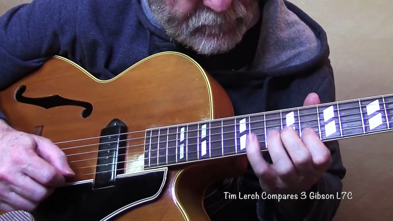 Tim Lerch - 3 Gibson L7C from 3 different years