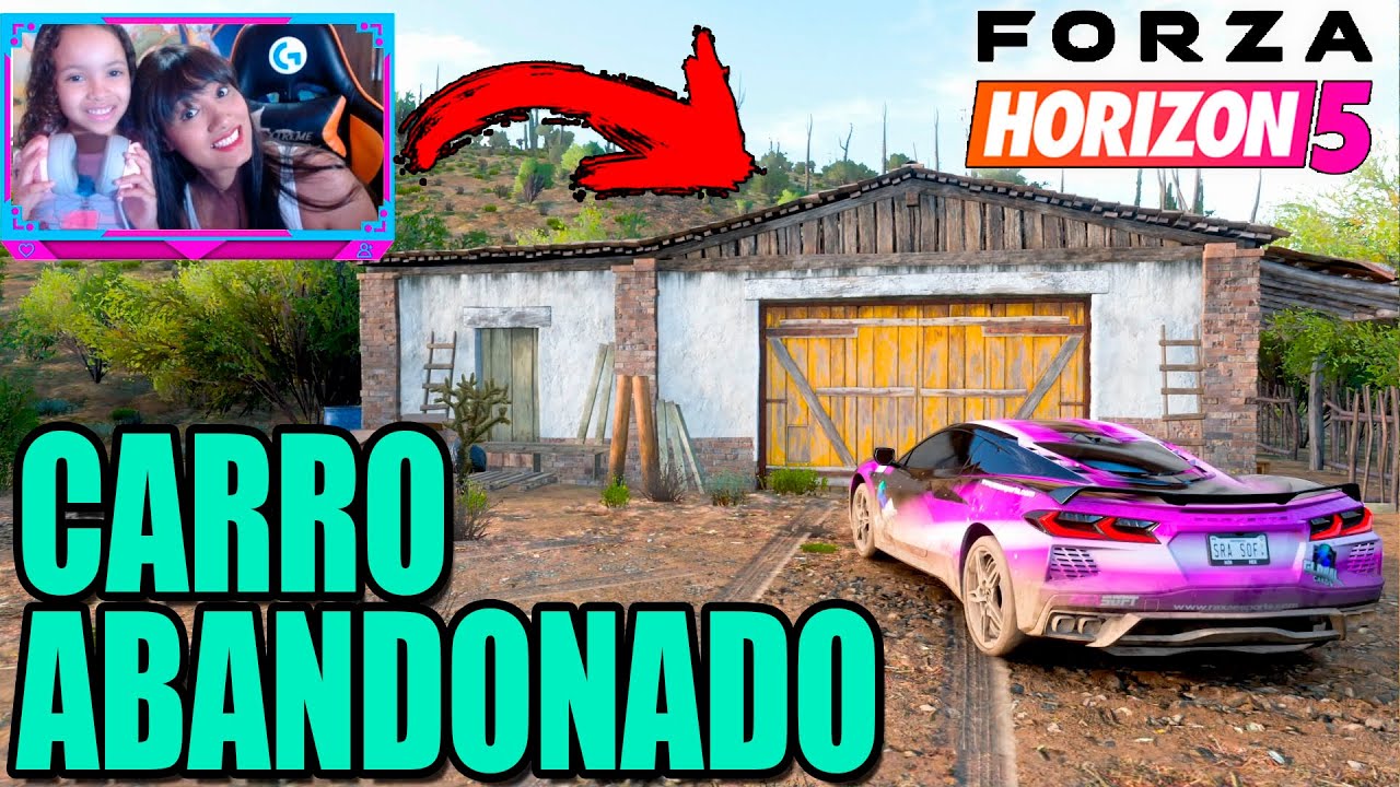 MINHA FILHA ACHOU UM CARRO ABANDONADO - FORZA HORIZON 5