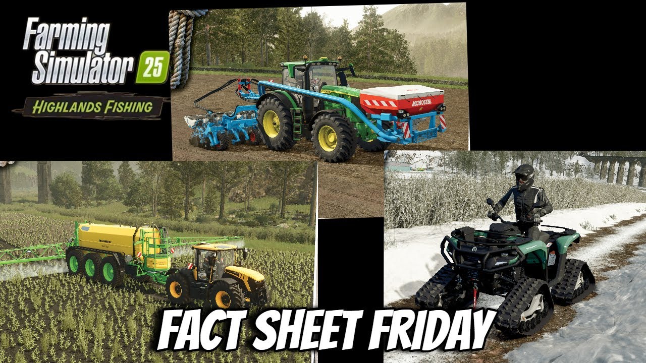 Highlands Fishing &mdash; Пятничный информационный бюллетень &mdash; Farming Simulator 25 FS25 XBOX