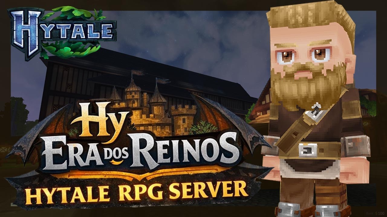 NOVO INCRIVEL SERVIDOR DE HYTALE 2026 - Hy Era dos Reinos 2.0