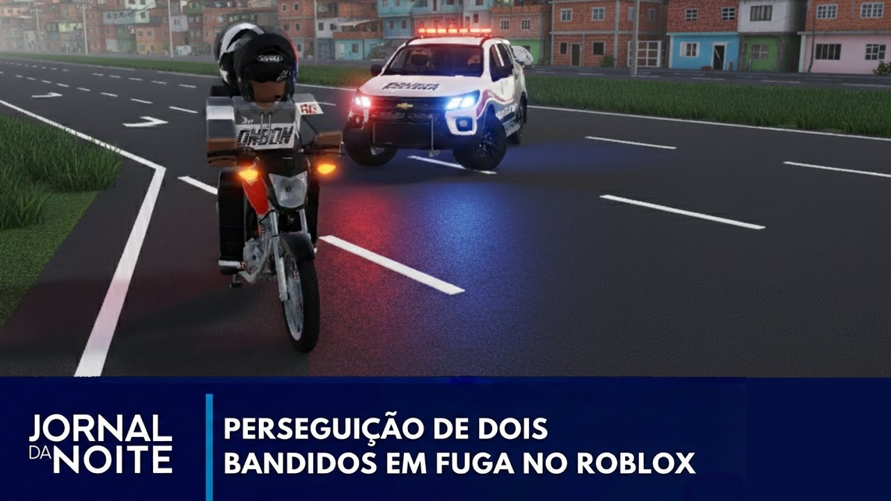 A FUGA DOS MENOR PASSOU NA TV NO GRAU SP - ROBLOX SP