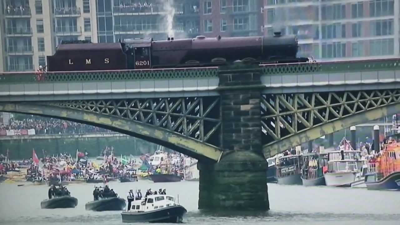 UK Steam loco -Princess Elizabeth - The Diamond Jubilee Pageant