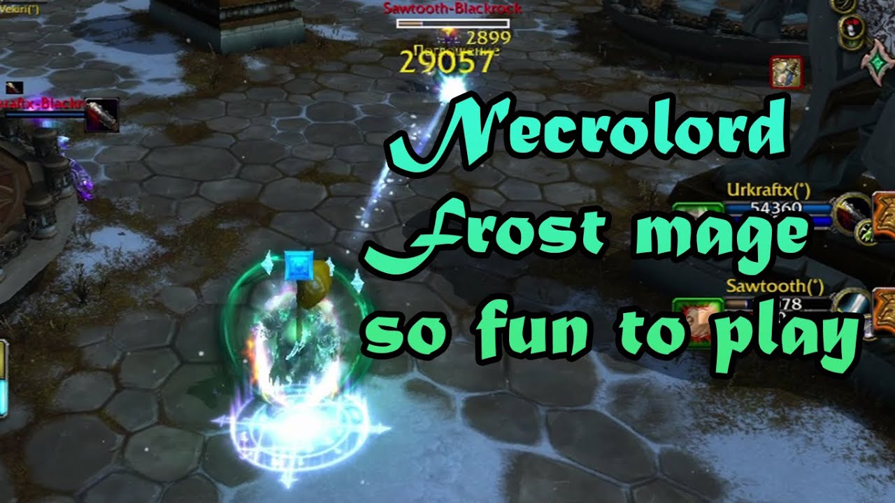Frost mage PVP arena Necrolord vs Venthyr