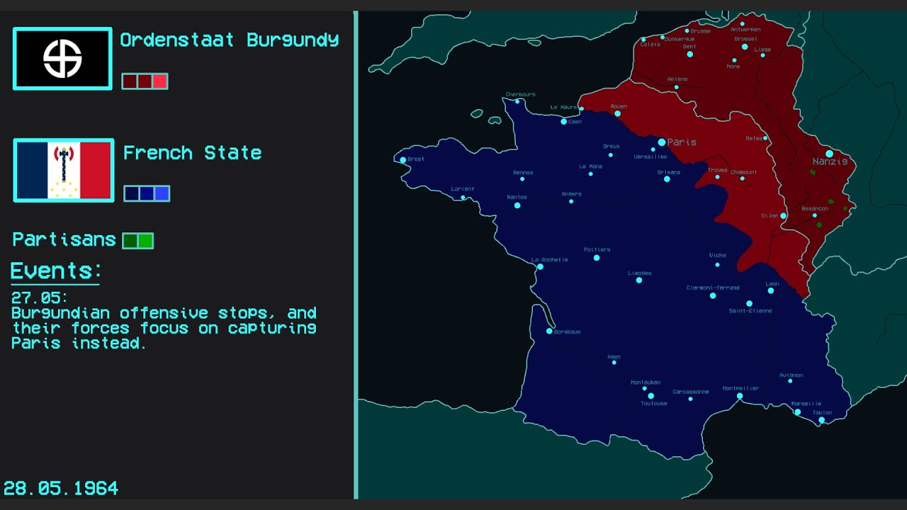Burgundian Invasion of France | Every Day (TNO timeline)