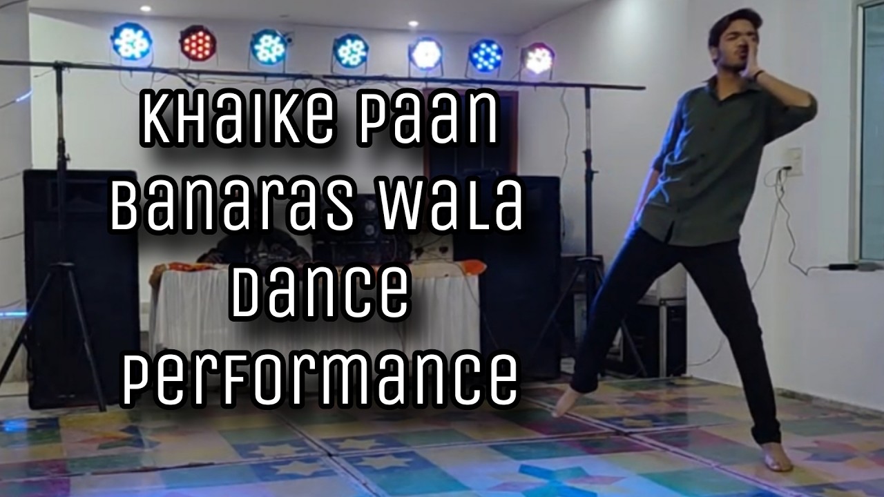 Khaike Paan Banaras Wala | Solo Wedding Dance | Aishwary Joshi Performance |