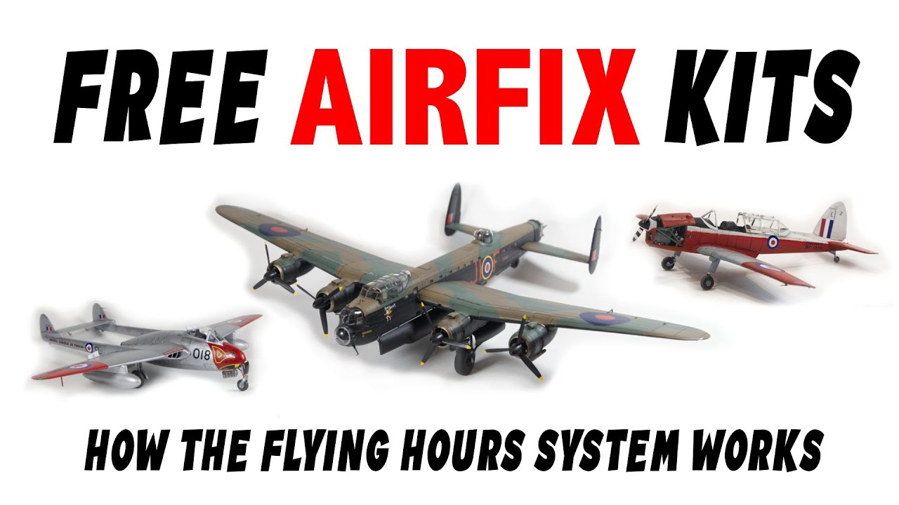 Airfix Flying Hours explained, free Airfix kits - HD 720p
