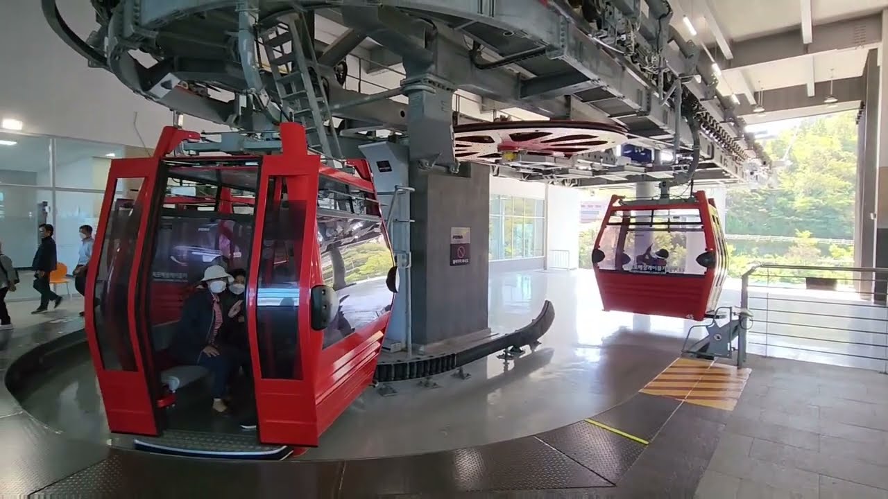 목포 해상케이블카 타기 (1부) 북항출발  유달산  고하도 도착  corea cable car  mok po 목포여행 추천