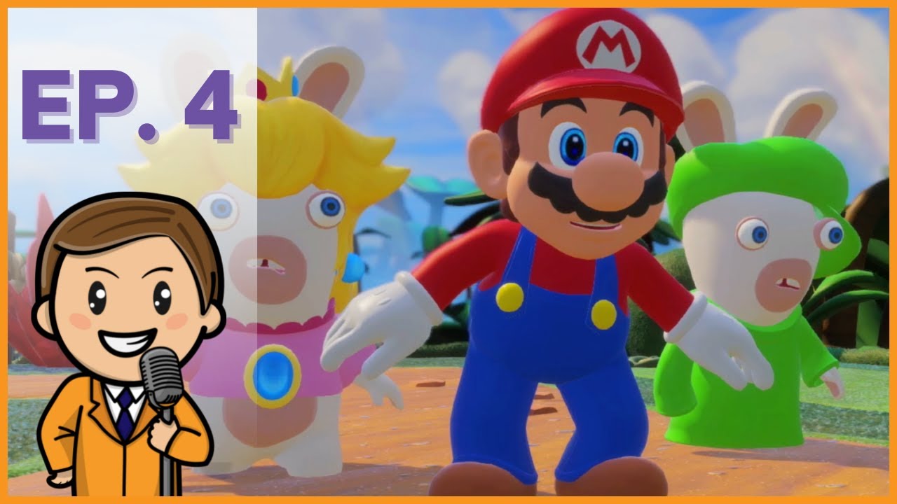 Mario + Rabbids Kingdom Battle Episode 4: I HAVE THE HIGH GROUND!! | CR Plays