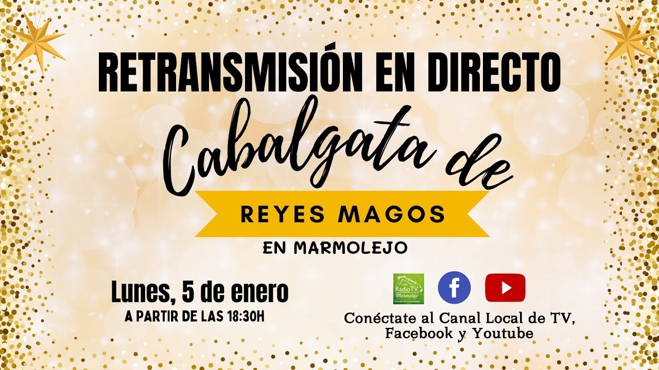 Cabalgata Reyes Magos 2026 Marmolejo