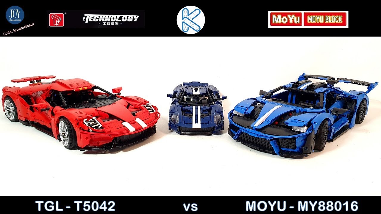 Ford GTs im Vergleich. Wer liegt vorne und was sind die Unterschiede. TGL T5042 vs MOYU MY88016